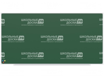 Одноэлементная магнитная меловая доска 240х120 см ДЗ 1.121