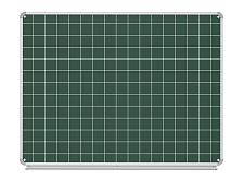 Разлинованная доска "Клетка" меловая магнитная 100x75 см ДР(з)-11к