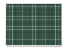 Разлинованная доска "Клетка" меловая магнитная 100x75 см ДР(з)-11к