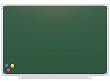 Одноэлементная магнитная меловая доска 90х60 см ДЗ 1.08